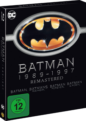 Batman 1-4  Collection (BR)  4 Discs
remastered