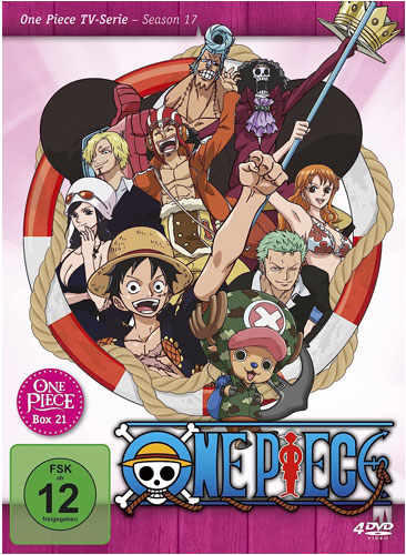 One Piece BOX 21 (DVD)  TV-Serie
(Episoden 629-656)