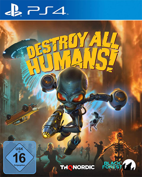 Destroy all Humans!  PS-4