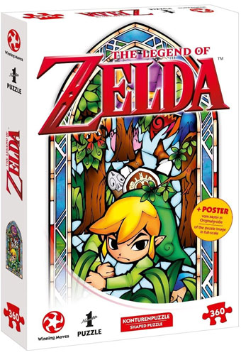 Merc  Puzzle Zelda - Link Boomerang
360 Teile