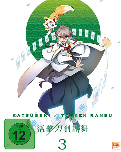 Katsugeki Touken Ranbu - Vol. 3 (DVD) LE
FINALE, Min: 110/DD/WS Ep. 09-13 1000Stk
