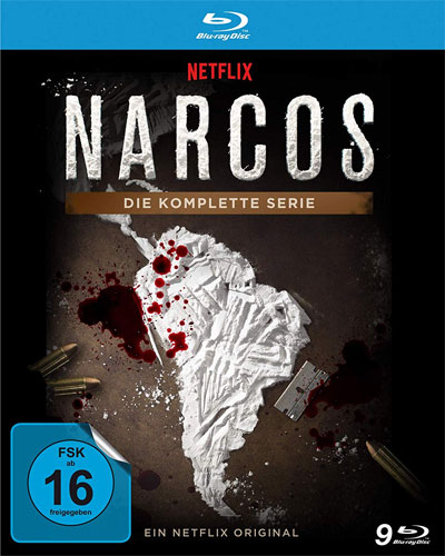 NARCOS - Kompl. Serie (BR) Staffel 1-3
Min: 1500/DTS-HD5.1/HD-1080p  9Disc