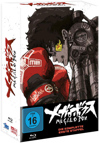 Megalobox - Kompl. Staffel 1 (BR) 4Disc
Min: 325/DD5.1/WS  alle 13 Folgen, LTD
