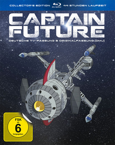Captain Future - Komplettbox (BR) C.E.
Collectors Edition, 9Disc