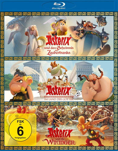 ASTERIX 3er-DVD-BOX (BR) 3Disc
Wikinger/ Land d.Götter/ Geh.d.Zaubertr.