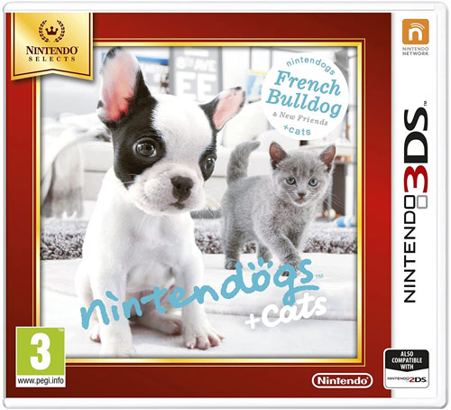 Nintendogs Bulld.+Friends 3DS UK SELECTS