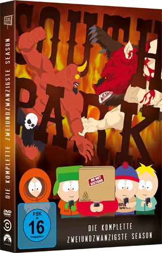 South Park: Season 22 (DVD) 2DVDs
Min: 214/DD/WS     10 Episoden