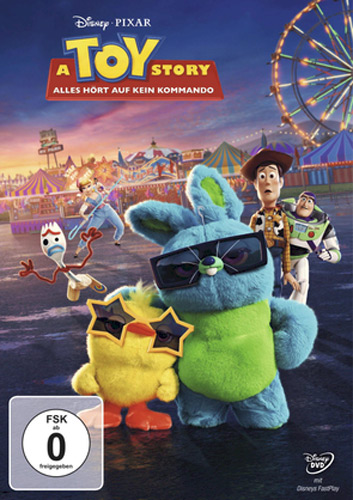 Toy Story 4 (DVD) Alles hört auf kein..
Kommando, Min: 96/DD5.1/WS