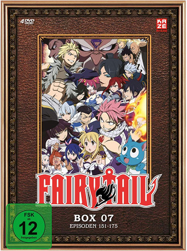 Fairy Tail: TV-Serie - Box #7 (DVD)
4Disc, Episoden 151-175