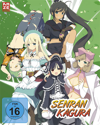 Senran Kagura - Gesamtausgabe (DVD)
2Disc, Steelcase, Episode 01-12