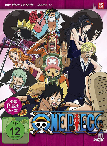 One Piece BOX 22 (DVD)  TV-Serie
(Episoden 657-687)