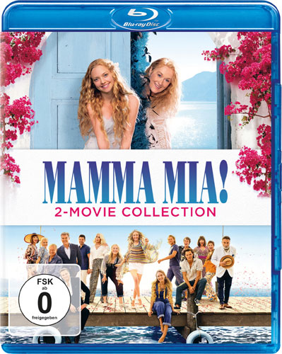 Mamma Mia!  1&2 Movie-Boxset (BR) 2Disc
Min: 230/DD5.1/WS