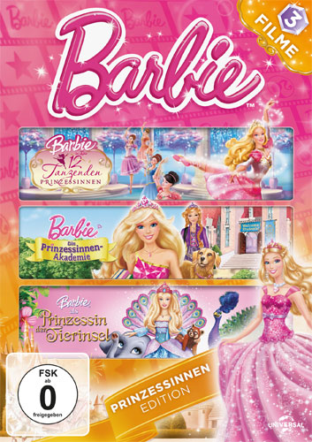 Barbie:  Prinzessinnen Edition (DVD)
Min: 247/DD/VB   3Disc