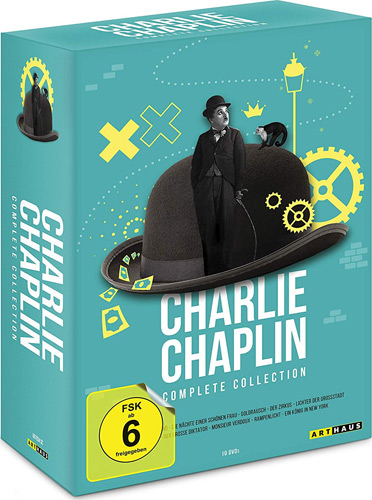 Charlie Chaplin  Complete Col. (DVD)
12 Disc, Schuber