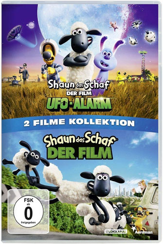 Shaun das Schaf - Der Film  1&2 (DVD)
Doppelset, 2Disc
