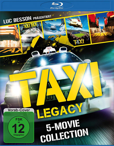 Taxi  Legacy - 5er Movie Collection (BR)
Min: 456/DD5.1/WS 5Disc