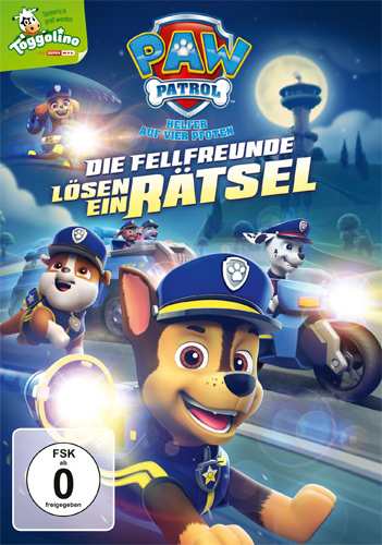 Paw Patrol: Fellfreunde lösen ein..(DVD)
...Rätsel, Min: /DD5.1/WS