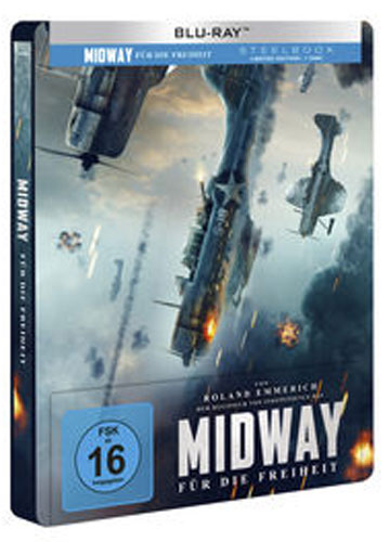 Midway - Für die Freiheit (BR) LE -SB-
Min: 144/DD5.1/WS  Limited Steelbook Ed.
*NUR SOLANGE VORRAT REICHT!!!