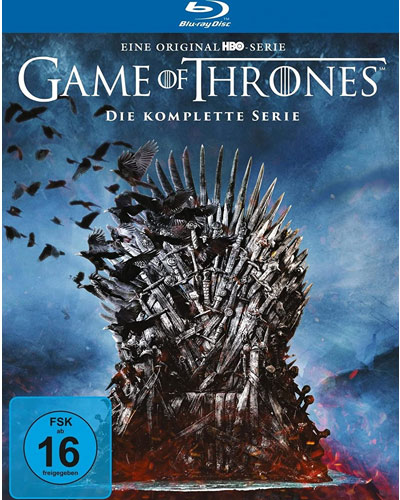Game of Thrones - kompl.BOX (BR) 30Disc
Die komplette Serie, Staffel 01-08