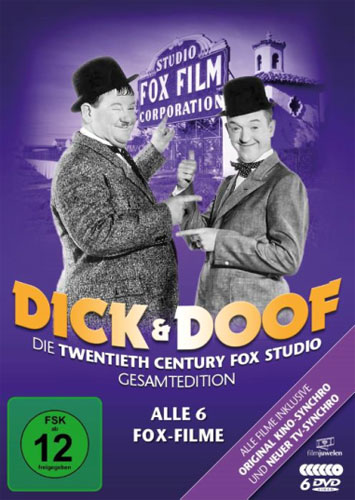 Dick & Doof  FOX-Studio-Edition (DVD)
Alle 6 FOX Filme, 6Disc, Min: 397/DD/WS