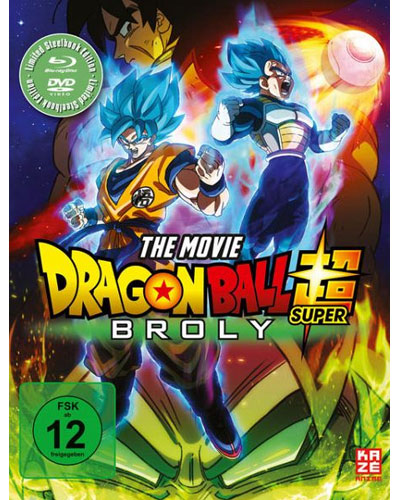 Dragonball Super: Broly (BR+DVD) LE
Limited Edition, -Steelbook-