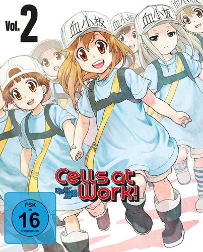 Cells at Work! Vol. 2 (BR+DVD)
2Disc