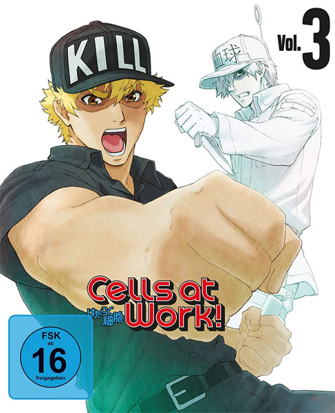 Cells at Work! Vol. 3 (BR+DVD)
2Disc