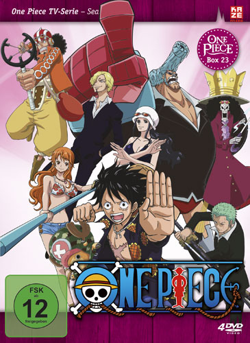One Piece BOX 23 (DVD)  TV-Serie
(Episoden 688-715)