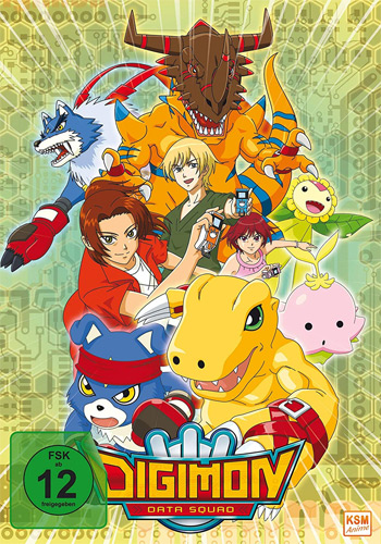 Digimon Data Squad - BOX (DVD) 9Disc
Gesamtedition (Episode 1-48)