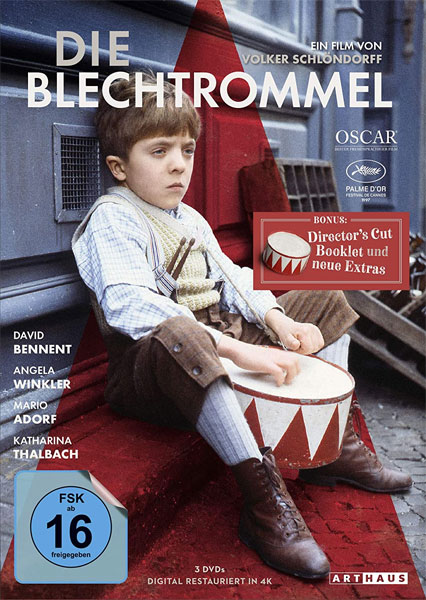 Blechtrommel, Der (DVD) Collectors Ed.
Min: 136/DD/WS 3Disc, Digital Remastered