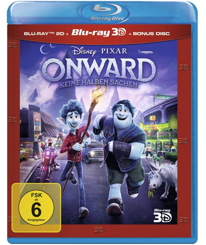 Onward - Keine halben Sachen (BR) LE 3D
Min: 107/DD5.1/WS  PIXAR Limit.Erstaufl.
3Disc