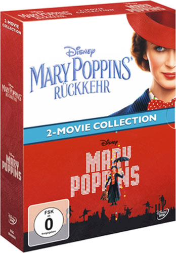 Mary Poppins  1 & 2 (DVD) Movie Col.
Min: 260/DD5.1/WS