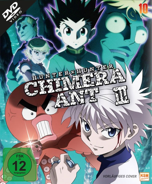 Hunter x Hunter - Vol. 10 (DVD) 2Disc
Episode 101-112