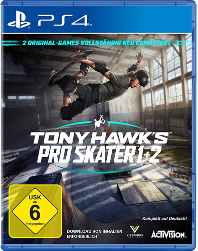 Tony Hawks Pro Skater 1+2  PS-4
Remastered