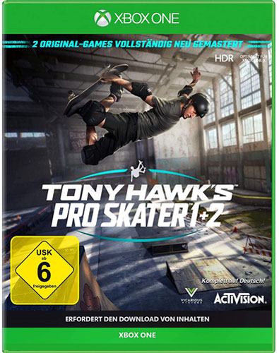 Tony Hawks Pro Skater 1+2  XB-One
Remastered