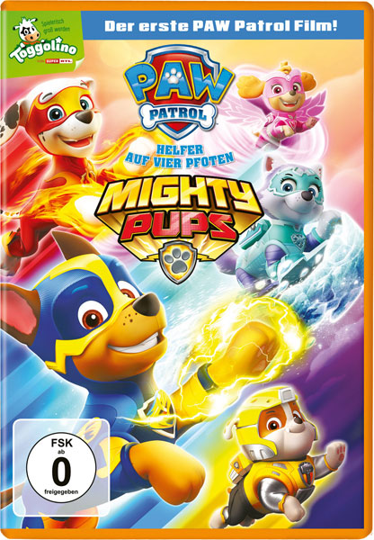 Paw Patrol: Mighty Pups (DVD)
Min: 42/DD5.1/WS