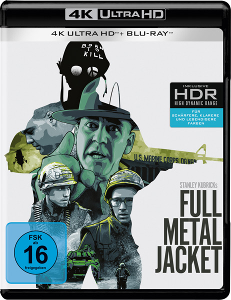 Full Metal Jacket (UHD) 4K Ultra HD + BR
Min: 116/DD5.1/WS