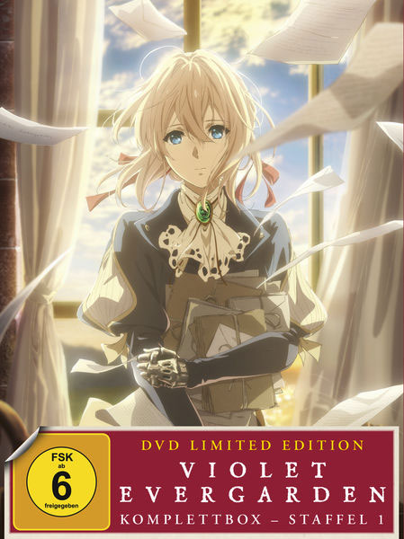 Violet Evergarden - Kompl. SSN 1 (DVD) SE
Komplettbox - Limited Special Edition