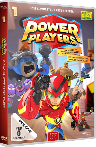 Power Players - Staffel 1 (DVD) 2Disc
Min: 286/DD/WS