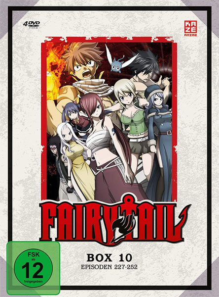 Fairy Tail: TV-Serie - Box 10 (DVD)
4Disc, Episoden 227-252