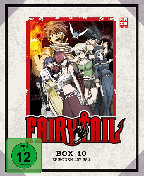 Fairy Tail: TV-Serie - Box 10 (BR)
3Disc, Episoden 227-252