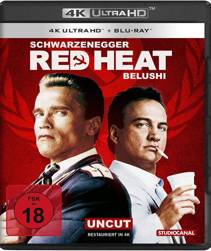 Red Heat (UHD+BR) 2Disc 4K
Min: 104/DS/WS  Digital Remastered