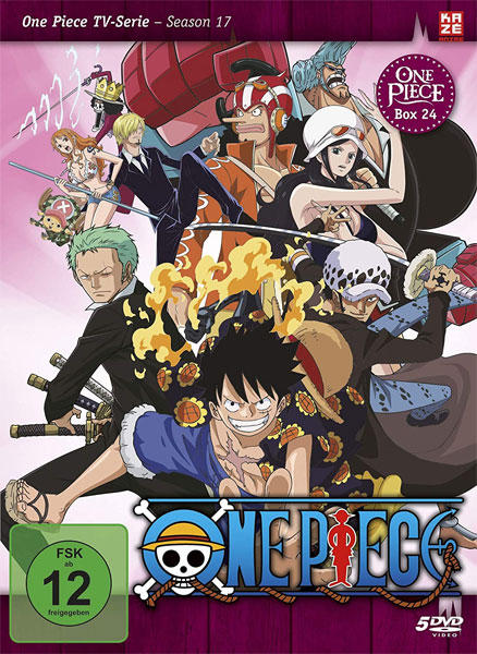 One Piece BOX 24 (DVD)  TV-Serie
(Episoden 716-746)  5Disc