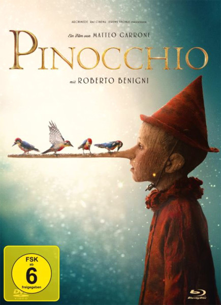 Pinocchio (BR+DVD)  v.2019  L.C.E. -MB-
Limited Collectors Edition, Mediabook