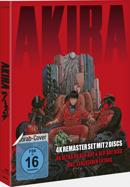 AKIRA (UHD+BR) 2Disc, 4K Remastered
Min: 249/DD5.1/WS