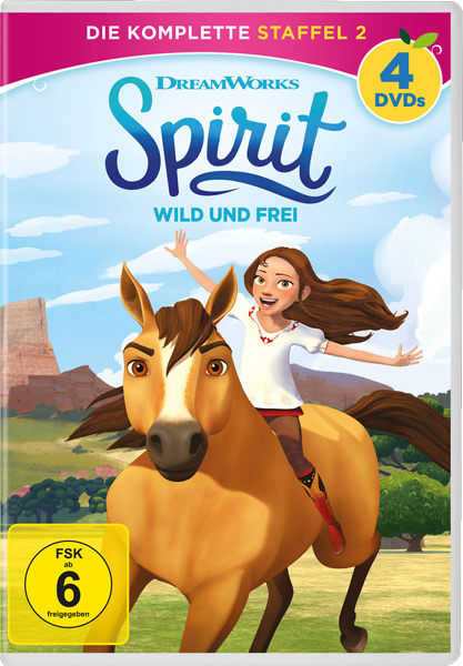 Spirit: Wild und frei - Staffel #2 (DVD) 4Disc
Min: 585/DD/WS Dreamworks
