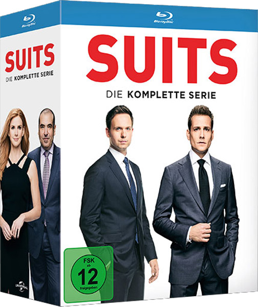 Suits - Komplett BOX (BR) 34 Disc
Min: 5818/DD5.1/WS 134 Episoden