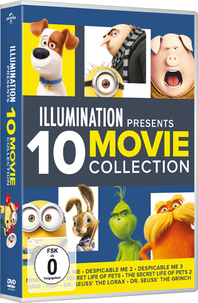 Ilumination - 10 Movie Collection (DVD)
Min: 900/DD5.1/WS  10Disc