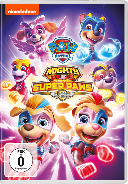 Paw Patrol: Mighty Pups Super Paws (DVD)
Min: 81/DD5.1/WS 6-Episoden