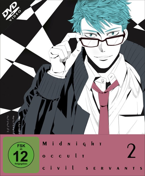 Midnight Occult Civil Servants #2 (DVD)
Volume 2 (Ep. 5-8)
